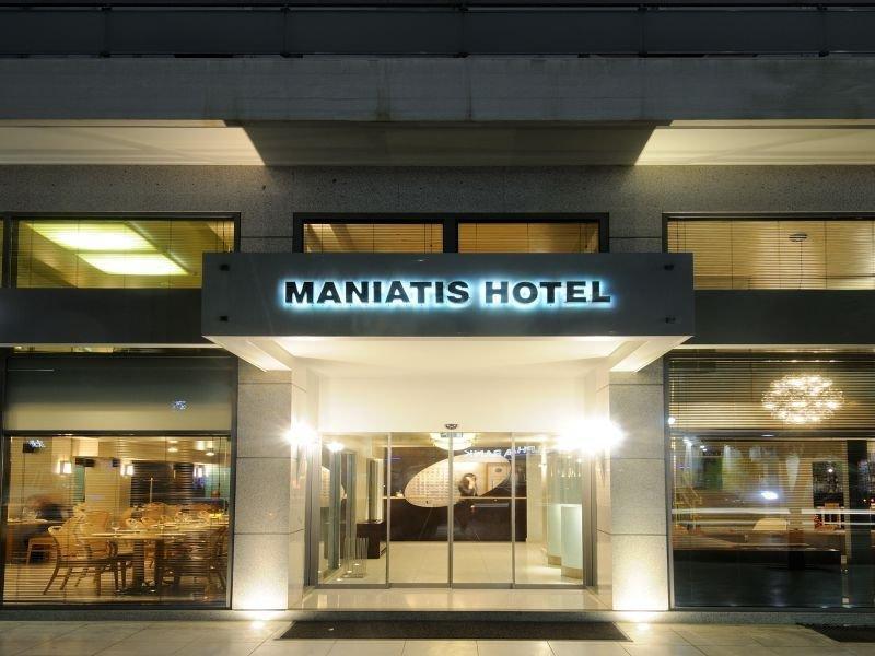 Maniatis Hotel Sparta Esterno foto